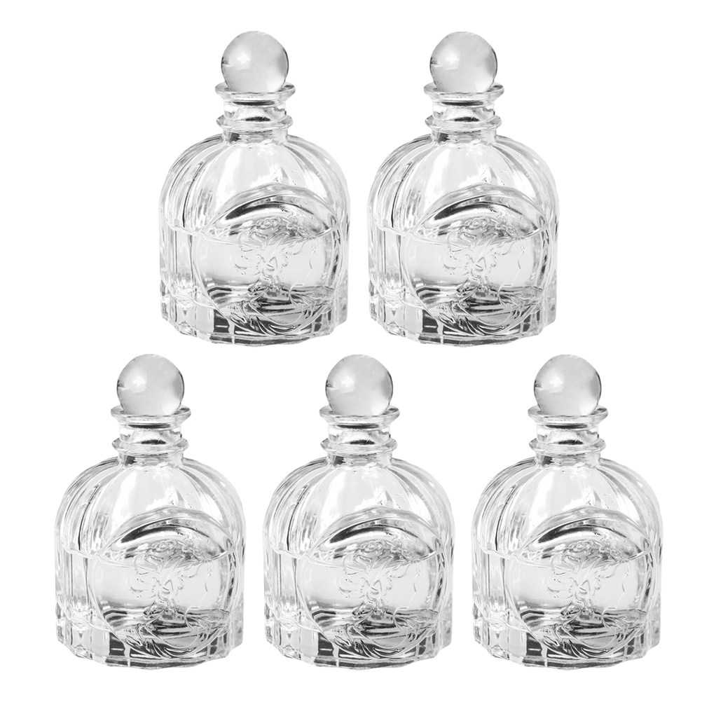 Home Fragrance And Diffuser - 5 세트 향수병 투명 프랑스 스타일