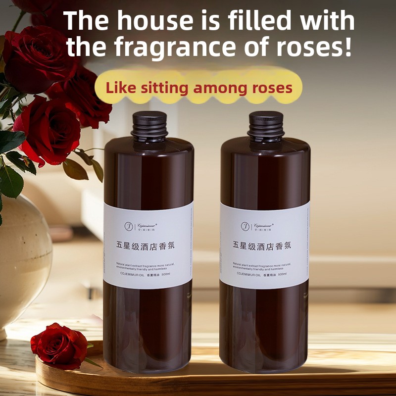 Home Fragrance Hotel Collection - 500ML 장미향 디퓨저 리필 오일, 실내
