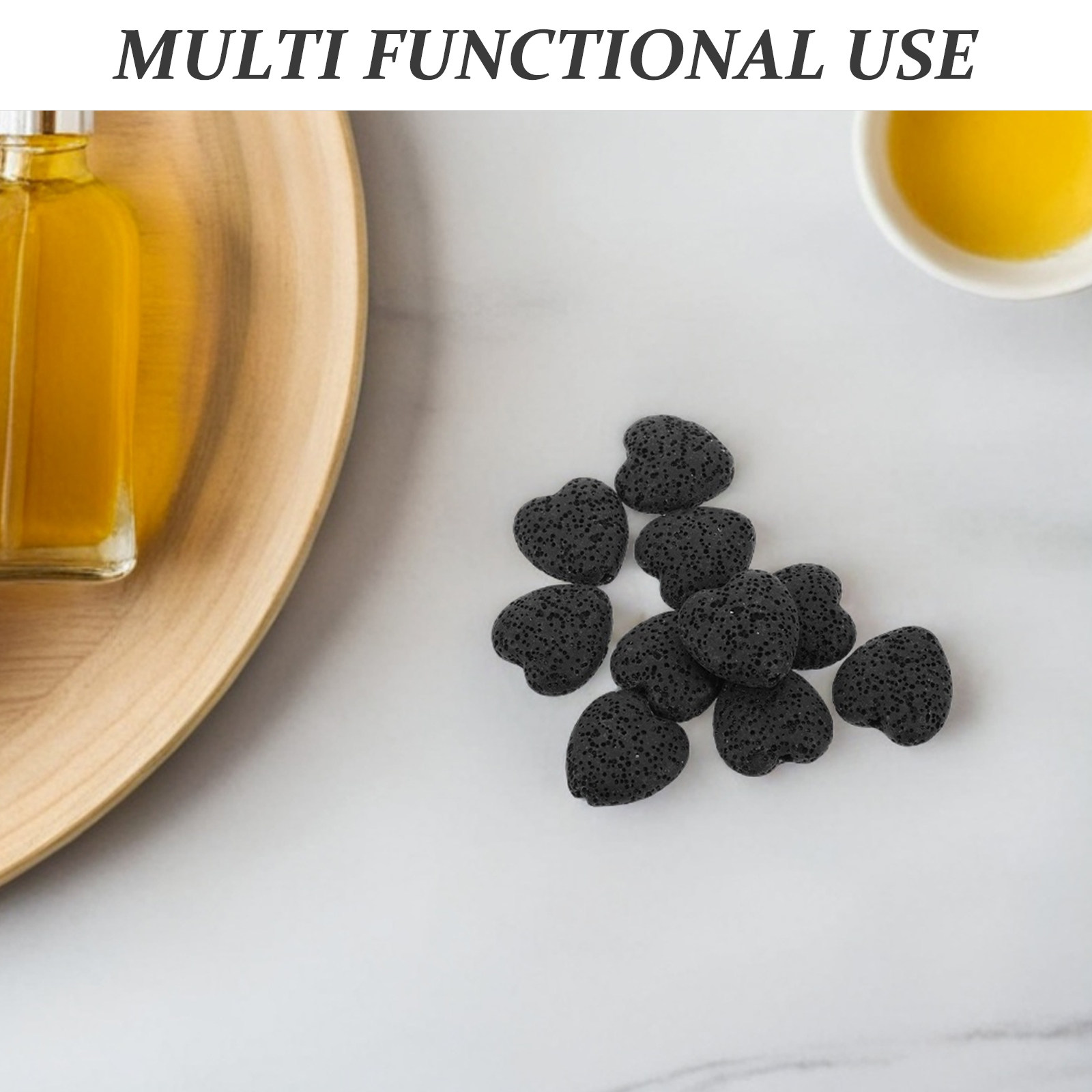 20Pcs 하트 화산 용암석 에센셜 오일 디퓨저 스톤  - Home Fragrance And Diffuser 리뷰 및 가격