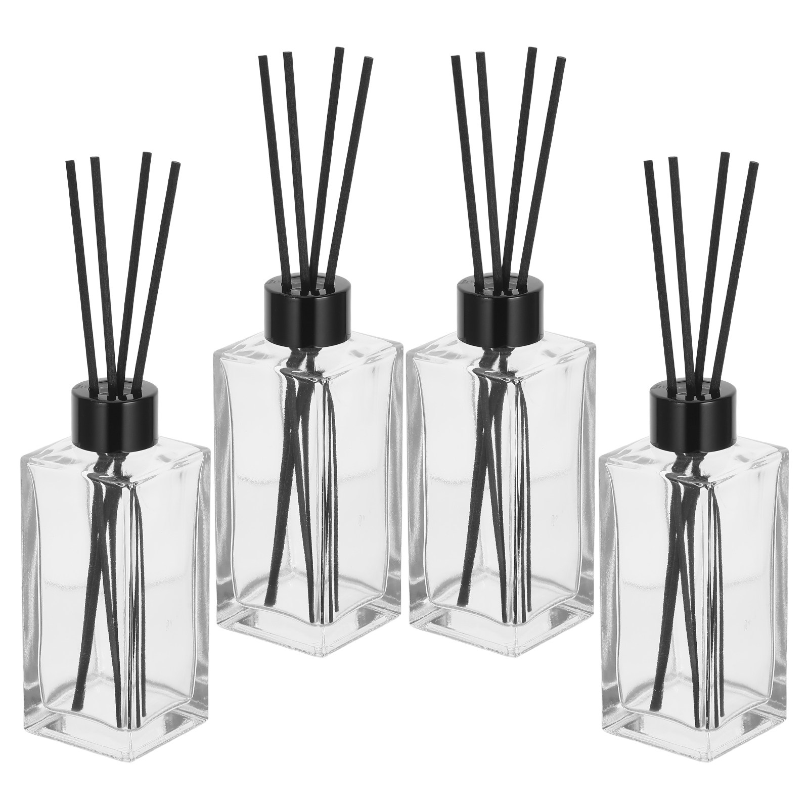 4세트 욕실 향기 디퓨저 리드 스틱 소형 미니 투명 유 - Home Fragrance And Diffuser 리뷰 및 가격